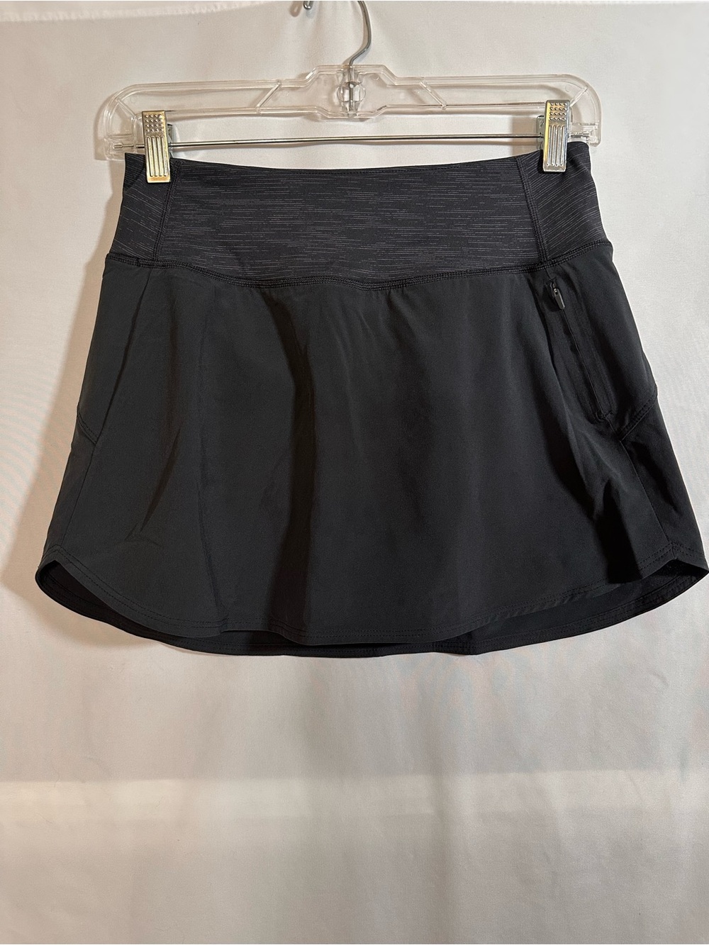Outdoor Voices Black Hudson Skort Tulip Front Athletic Skirt